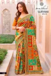 Suryam Vol 1 By Kashvi Chinon Digital Printed Saree 